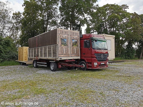 aufbaubilder cranger kirmes 06juni2024 bayern festhalle