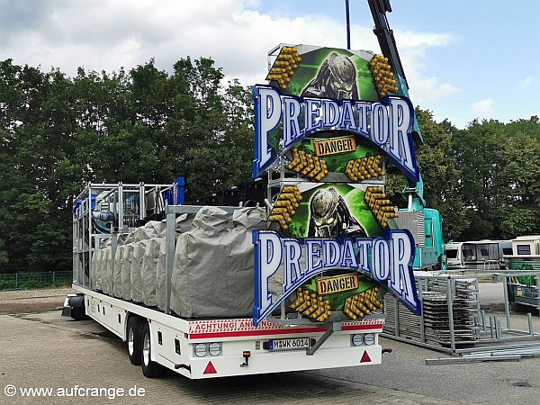 bilder aufbau cranger kirmes 23jjuli24 predator