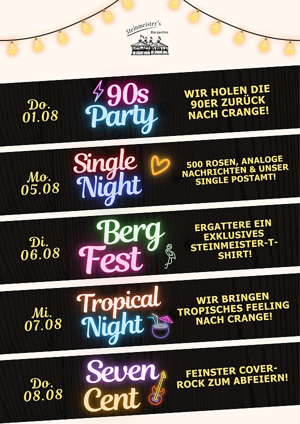 Crange Programm steinmeister 2024