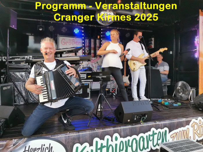 cranger kirmes programm 2025 f