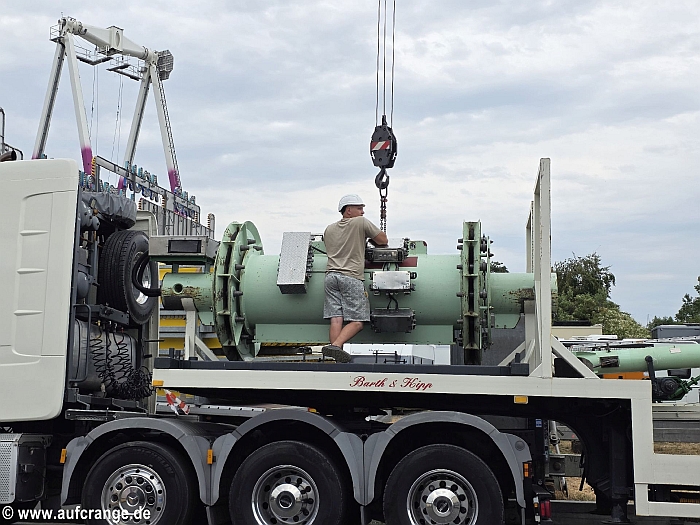 bilder aufbau cranger kirmes 30juli2026