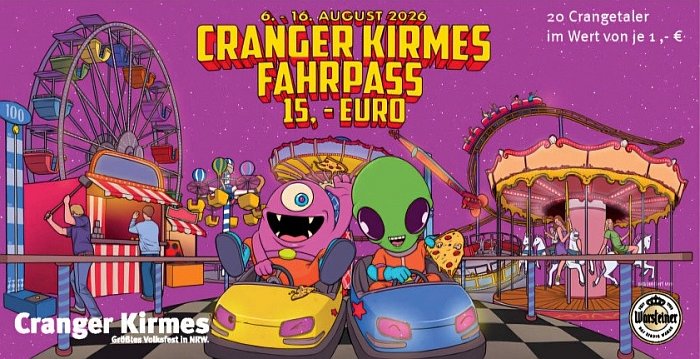 fahrpass cranger kirmes 2026