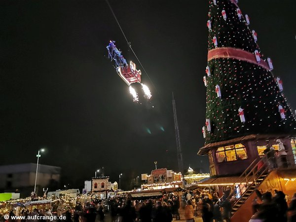 fliegende weihnachtsmann neu videp