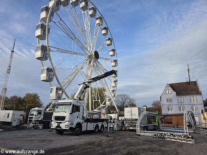 bilder aufbau cranger weihnachtszauber 04nov2025