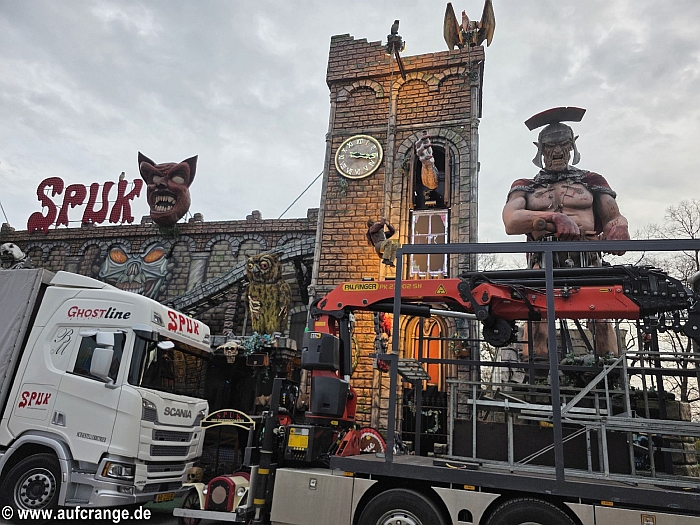 bilder aufbau cranger weihnachtszauber 13nov2025